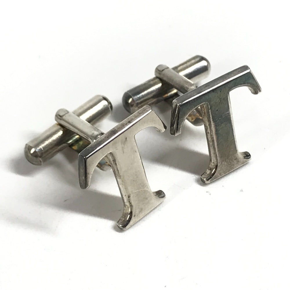 TIFFANY&Co. T logo Accessories cuffs SV925 Silver Used