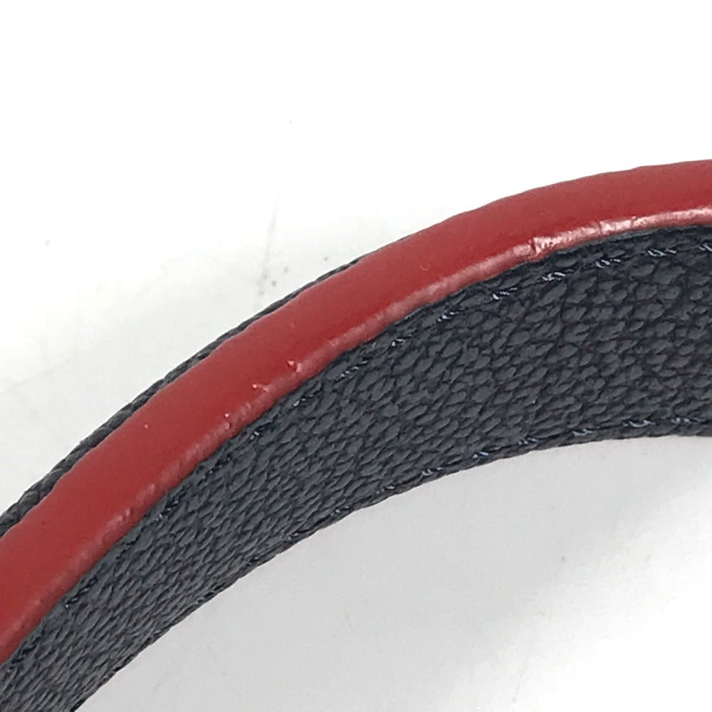 LOUIS VUITTON 不明 Hand strap strap Leather Navy/Red Used