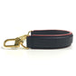 LOUIS VUITTON 不明 Hand strap strap Leather Navy/Red Used