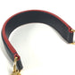 LOUIS VUITTON 不明 Hand strap strap Leather Navy/Red Used