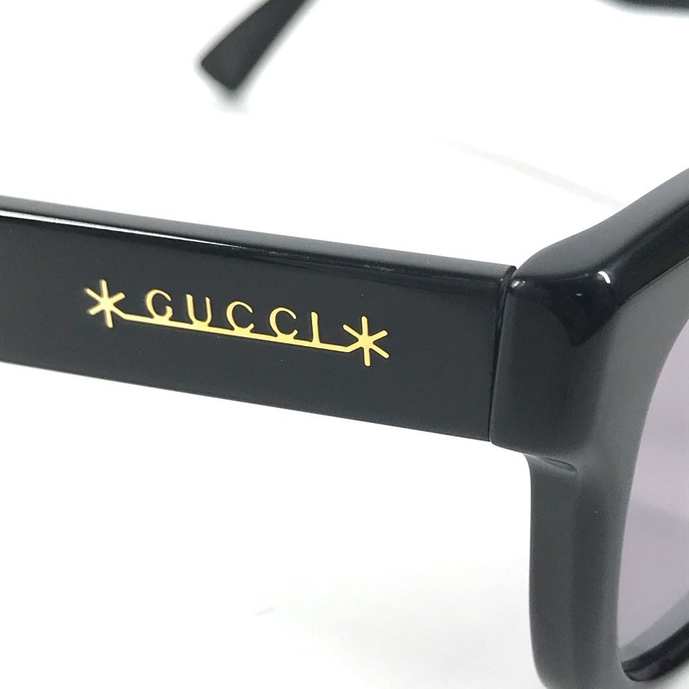 GUCCI GG1760O logo eyewear glasses glasses sunglasses Plastic Black Used