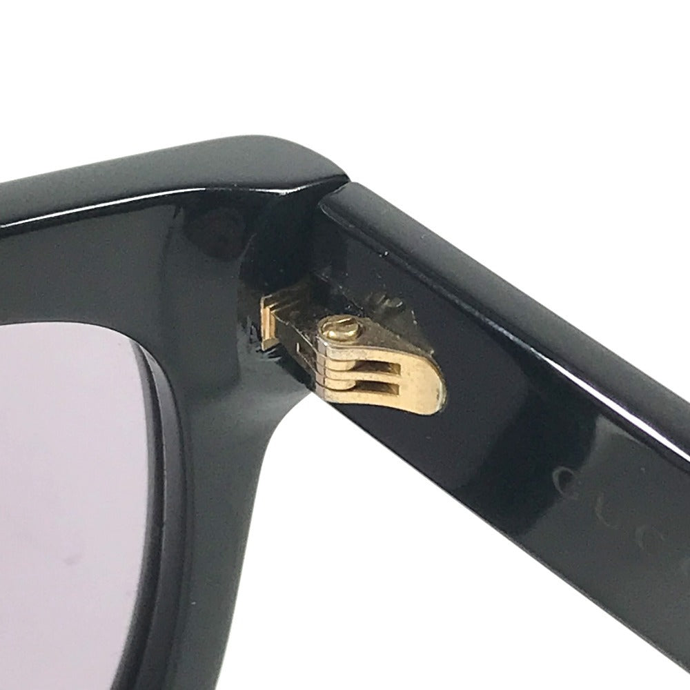 GUCCI GG1760O logo eyewear glasses glasses sunglasses Plastic Black Used
