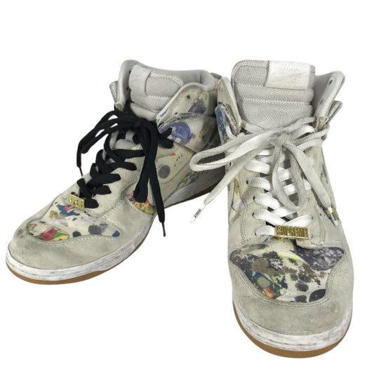 NIKE FD8779-100 Supreme Collaboration SB DUNK HIGH OG QS Rammellzee Rammellzee SB Dunk High OG QS Shoes sneakers Canvas White/Multicolore Used