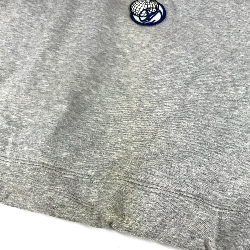 LOUIS VUITTON 不明 Monogram Logo short length Apparel, Hooded, Long-Sleeved Top RW221W trainer cotton gray Used
