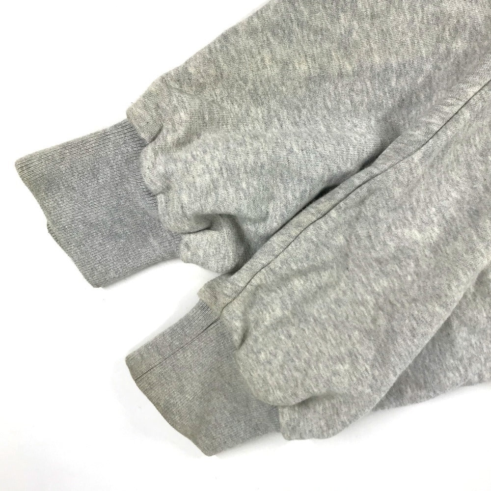 LOUIS VUITTON 不明 Monogram Logo short length Apparel, Hooded, Long-Sleeved Top RW221W trainer cotton gray Used