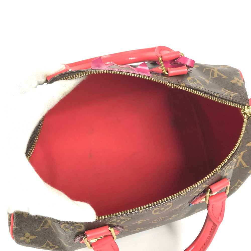 LOUIS VUITTON M41665 Monogram totem Speedy30 Speedy 30 Bag Mini Duffle Bag Hand Bag MonogramCanvas Brown Used