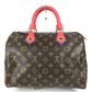LOUIS VUITTON M41665 Monogram totem Speedy30 Speedy 30 Bag Mini Duffle Bag Hand Bag MonogramCanvas Brown Used