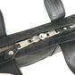 HERMES Acapulco Odinatur Hand Bag Tote Bag Document Bag Business bag ToileChevron / Leather Black Used