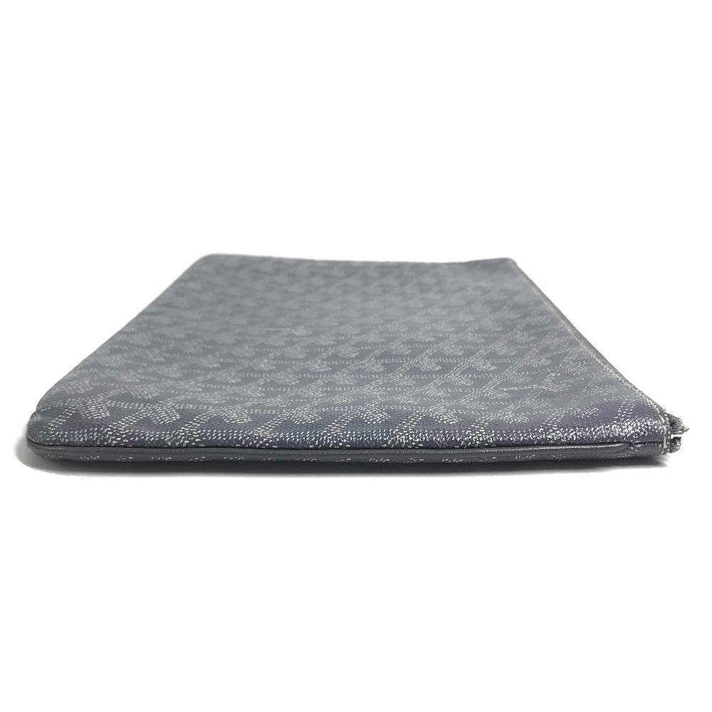 GOYARD Sena MM Sena MM Pouch Cluch Bag Bag Clutch bag PVC/Leather gray Used