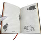 LOUIS VUITTON GI0358 Monogram Catgram Cay Clemence Cat Memo pad Stationery notebook MonogramCanvas Brown Used