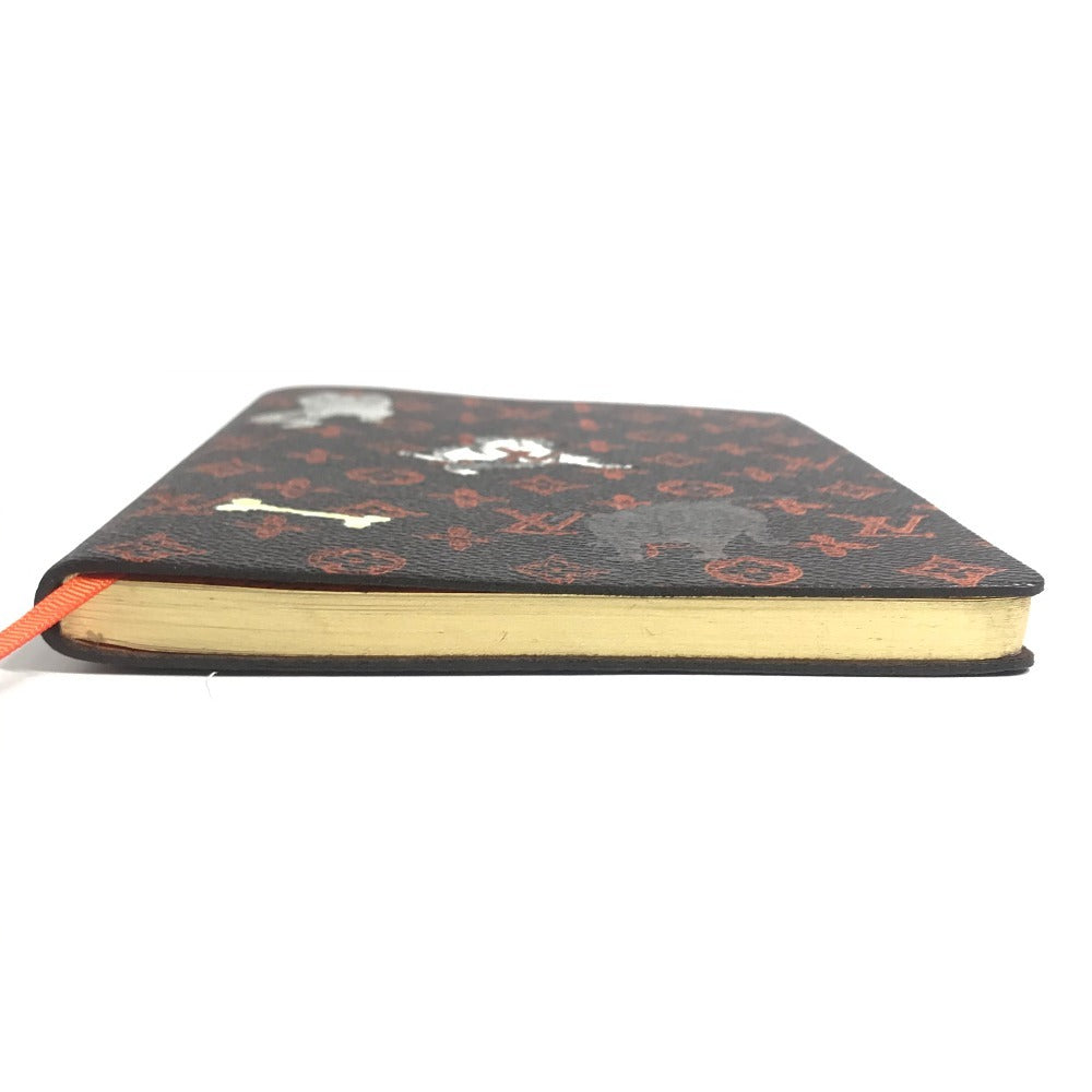 LOUIS VUITTON GI0358 Monogram Catgram Cay Clemence Cat Memo pad Stationery notebook MonogramCanvas Brown Used