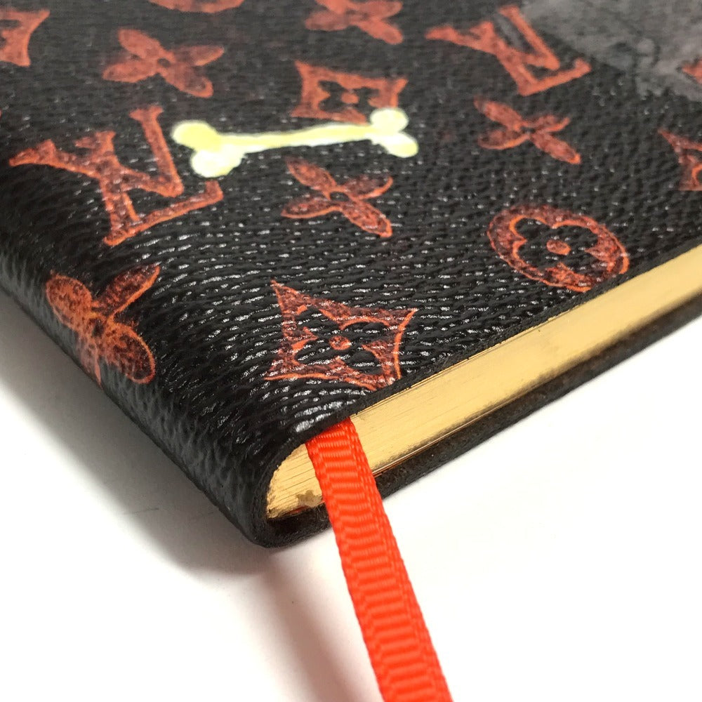 LOUIS VUITTON GI0358 Monogram Catgram Cay Clemence Cat Memo pad Stationery notebook MonogramCanvas Brown Used