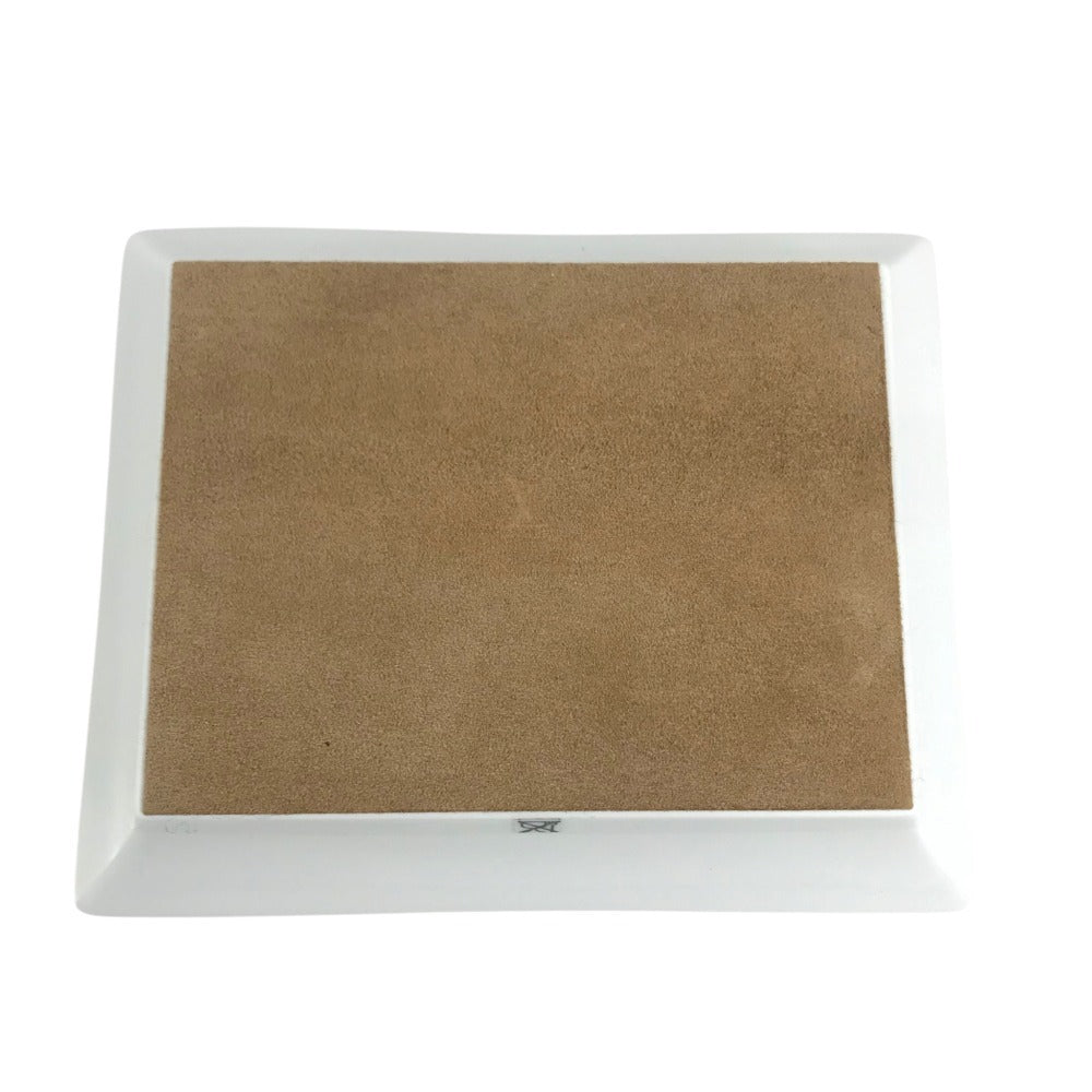 LOUIS VUITTON 不明 Logo Ashtray Interior Jewelry Tray Accessory Tray ashtray Pottery clear/Gold Used