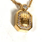 HARRY WINSTON K18 Gold 18K HW logo diamond Accessories Chain Necklace Jewelry Necklace Au750 Gold Used