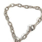 CARTIER T1220148 Charm Key Holder Bag Charm 2C Decor Charm Logo Necklace Choker Chain Necklace Accessory Pendant top Metal Silver Used