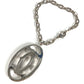 CARTIER T1220148 Charm Key Holder Bag Charm 2C Decor Charm Logo Necklace Choker Chain Necklace Accessory Pendant top Metal Silver Used