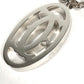 CARTIER T1220148 Charm Key Holder Bag Charm 2C Decor Charm Logo Necklace Choker Chain Necklace Accessory Pendant top Metal Silver Used