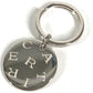 CARTIER Charm Key Holder Bag Charm Charm with full logo Necklace Choker Chain Necklace Accessory Pendant top Metal Silver Used