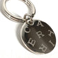 CARTIER Charm Key Holder Bag Charm Charm with full logo Necklace Choker Chain Necklace Accessory Pendant top Metal Silver Used