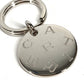 CARTIER Charm Key Holder Bag Charm Charm with full logo Necklace Choker Chain Necklace Accessory Pendant top Metal Silver Used