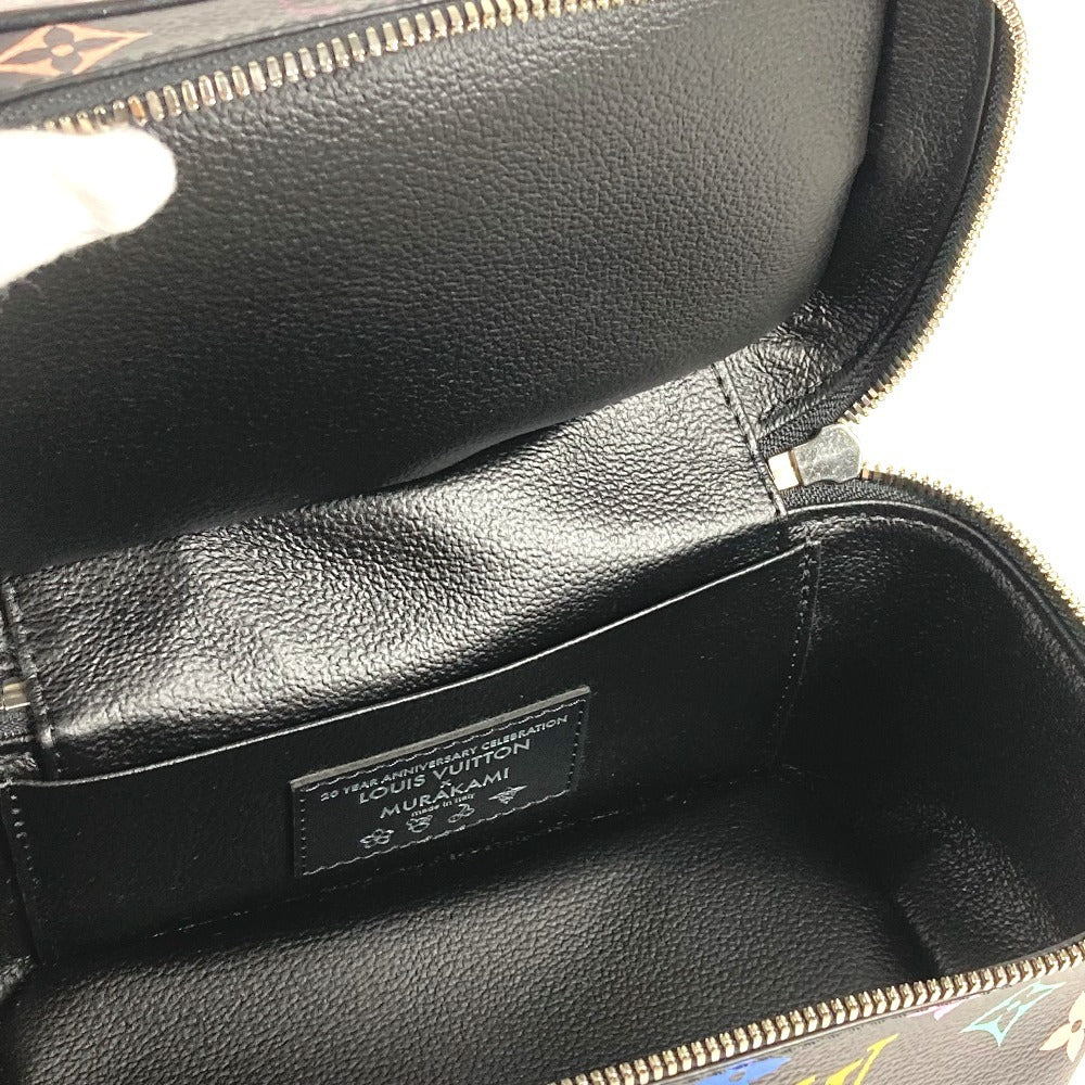 LOUIS VUITTON M13747 LV x TM MonogramMulticolore Takashi Murakami Nice Mini Nice Mini Bag, Vanity bag, Box, Pouch Hand Bag MonogramMulticoloreCanvas Noir Black Used