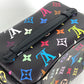 LOUIS VUITTON M13747 LV x TM MonogramMulticolore Takashi Murakami Nice Mini Nice Mini Bag, Vanity bag, Box, Pouch Hand Bag MonogramMulticoloreCanvas Noir Black Used