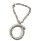 CARTIER Charm Key Holder Bag Charm Charm Logo PANTHERE Necklace Choker Chain Necklace Accessory Pendant top Metal Silver Used