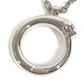 CARTIER Charm Key Holder Bag Charm Charm Logo PANTHERE Necklace Choker Chain Necklace Accessory Pendant top Metal Silver Used