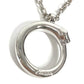 CARTIER Charm Key Holder Bag Charm Charm Logo PANTHERE Necklace Choker Chain Necklace Accessory Pendant top Metal Silver Used