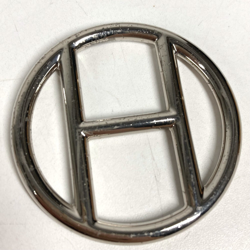 HERMES vintage Sash belt with H logo buckle Belt for bottoms belt Metal Silver Used