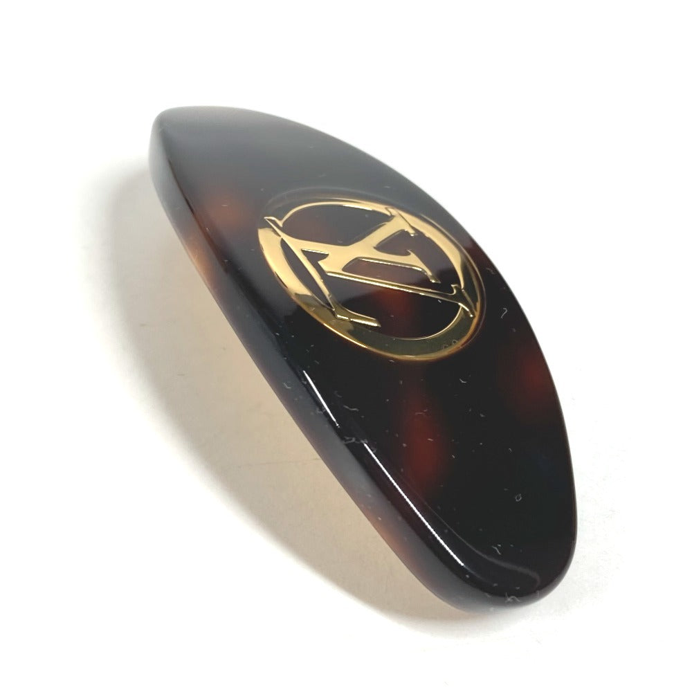 LOUIS VUITTON M02974 Hair clip LV circle Hair accessories, hair clips, pins Valletta acetate Brown Used