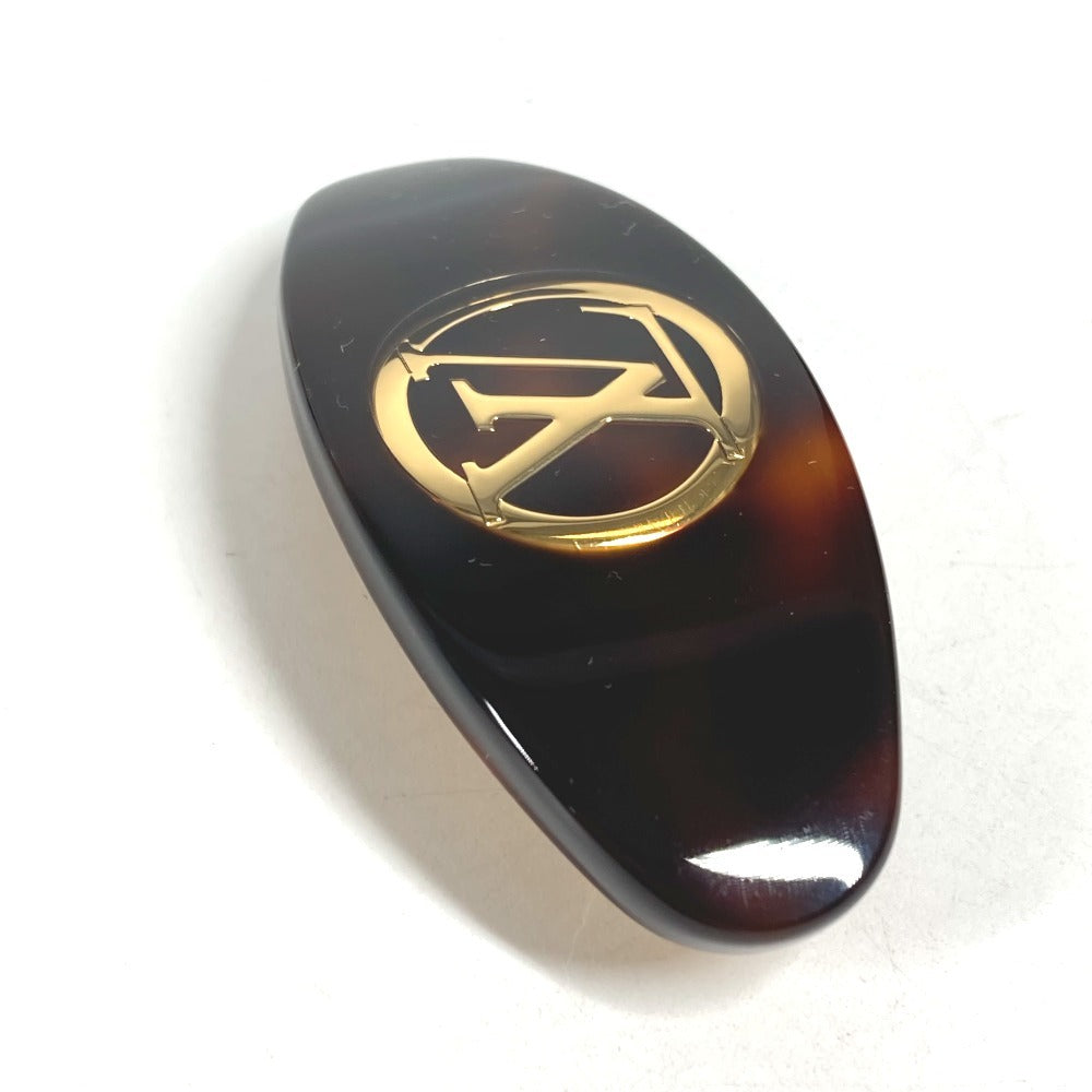 LOUIS VUITTON M02974 Hair clip LV circle Hair accessories, hair clips, pins Valletta acetate Brown Used