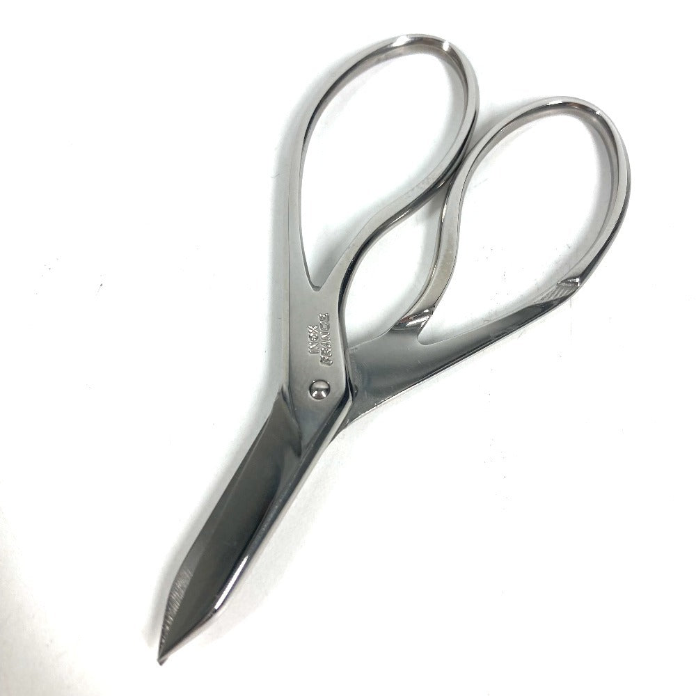 HERMES Mini scissors Scissors with logo and pouch Accessories Interior Miscellaneous goods Metal Black/Silver Used