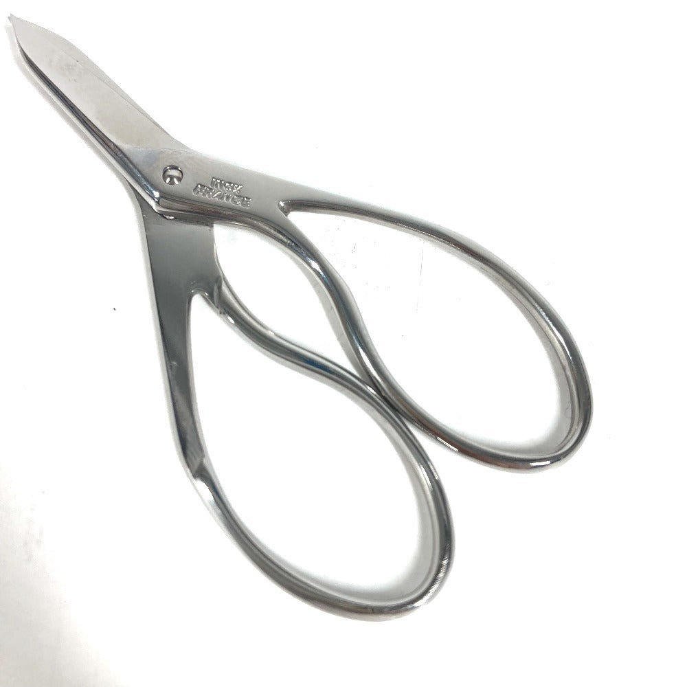 HERMES Mini scissors Scissors with logo and pouch Accessories Interior Miscellaneous goods Metal Black/Silver Used