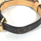 LOUIS VUITTON M58073 Pet Color Monogram Dog Pet Collier Baxter XS Collier Baxter XS Ribon Ribbon Collar MonogramCanvas Brown Used