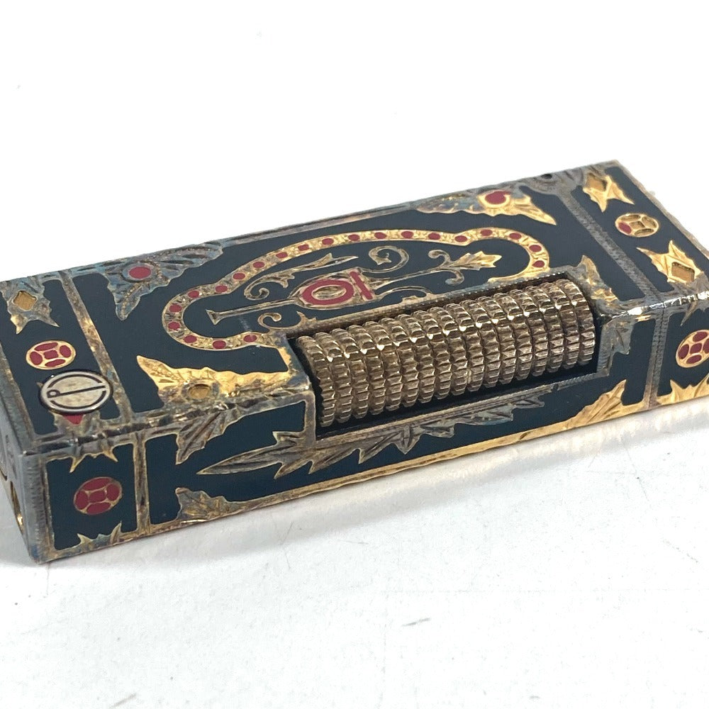 Dunhill RoyKing Decorative carvings Smoking accessories, cigarette smoke Lighter Gold Plated Multicolore Used