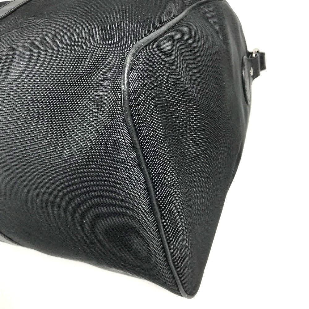 HUNTING WORLD Mercedes-Benz Collaboration Logo 2way bag Bag, Tote Bag, Travel Bag, Shoulder Bag Duffle Bag Leather/Canvas Black Used