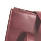 CARTIER logo Vertical Tote Bag Shoulder Bag Shoulder Bag Leather wine-red Used