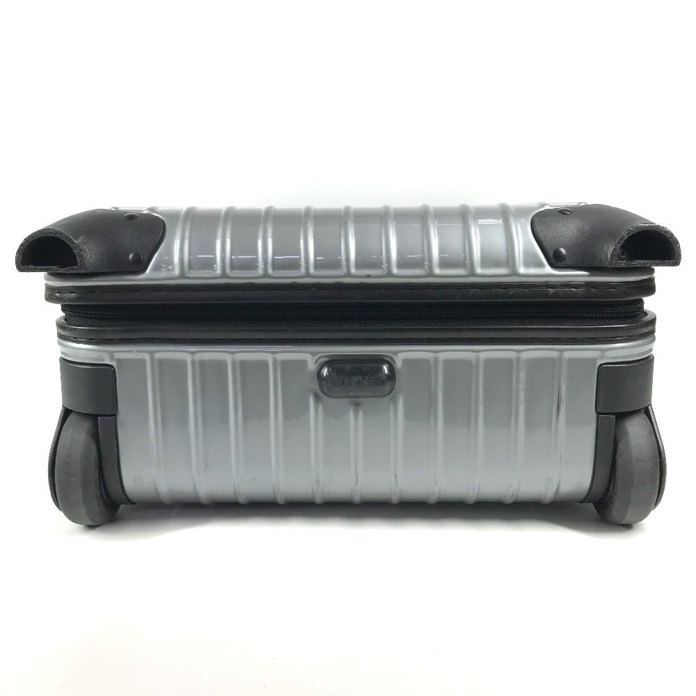 RIMOWA 856.52 suitcase SALSA Salsa Cabin Multiwheel 35L Trunk 2-wheel travel bag Carry Bag Polycarbonate Silver/Black Used