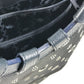 HUNTING WORLD Logo print denim Bag Tote Bag Hand Bag Leather/Canvas Navy Used