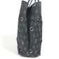 HUNTING WORLD Logo print denim Bag Tote Bag Hand Bag Leather/Canvas Navy Used