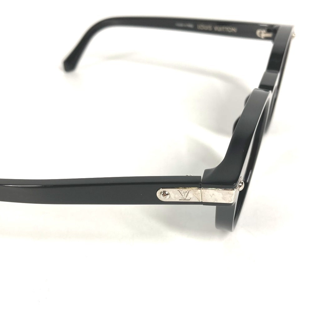 LOUIS VUITTON Z2434U LV Signature Round Sunglasses glasses glasses eyewear glasses sunglasses acetate Black Used