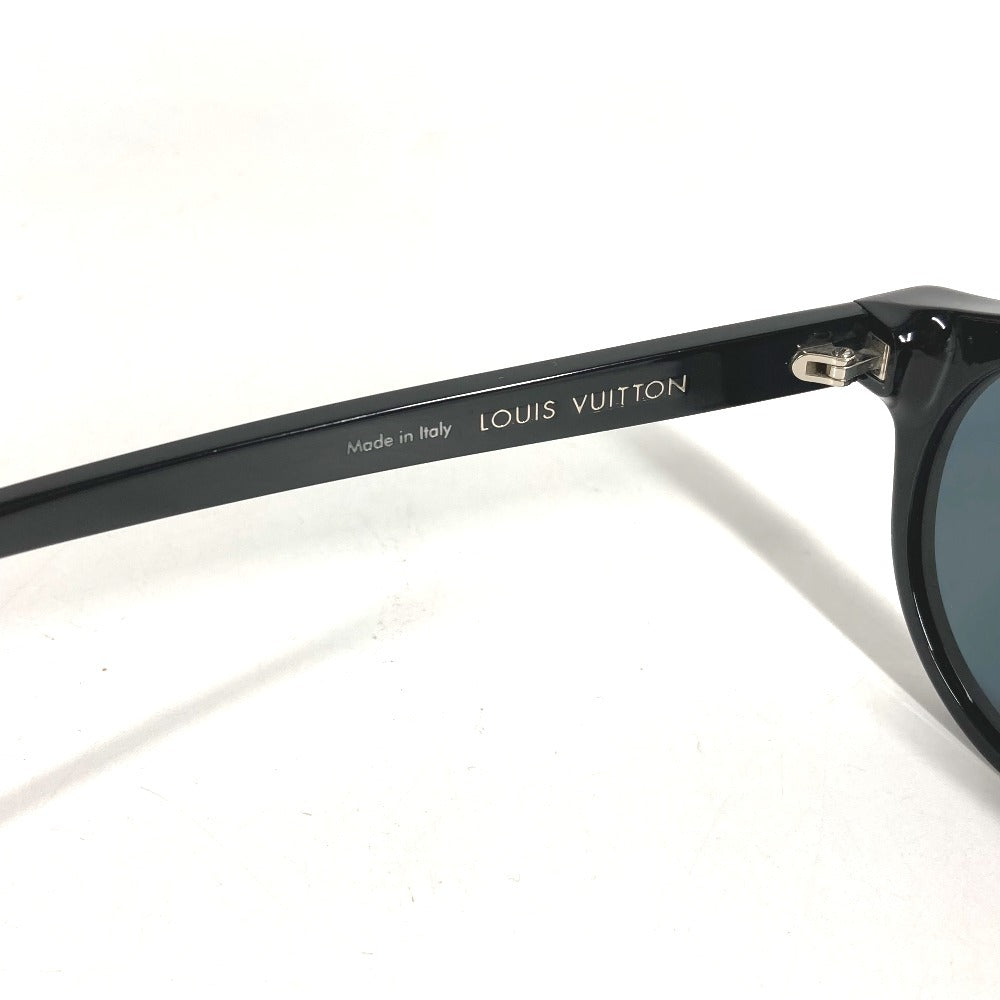 LOUIS VUITTON Z2434U LV Signature Round Sunglasses glasses glasses eyewear glasses sunglasses acetate Black Used
