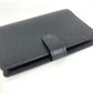 LOUIS VUITTON R20426 Taiga AgendaPM Agenda PM Stationery System Planner Diary Notebook cover Taiga Leather Ardoise Black Used