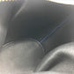 LOEWE Rabbit Motif Animal Macrame Charm Key Bag Leather Mini Shoulder Bag Coin Case Women's Blue Blue x White