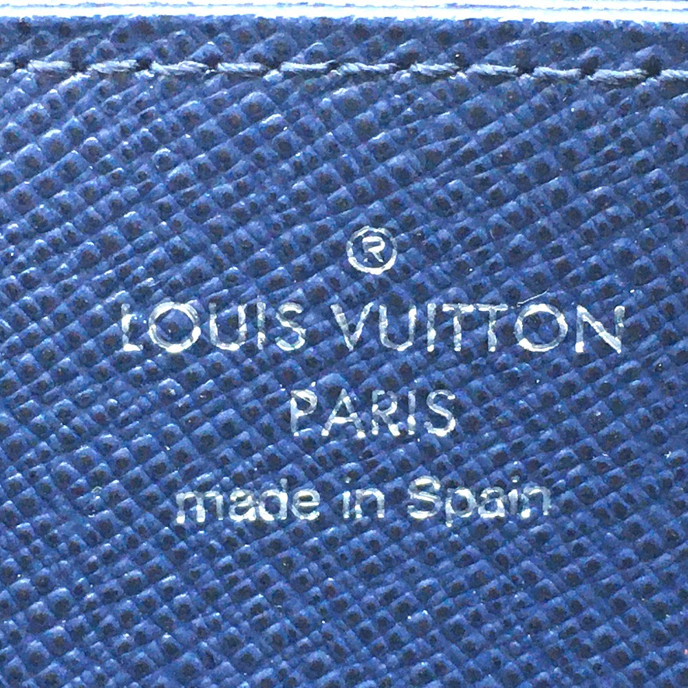 LOUIS VUITTON M64078 Epi Denim Zippy Wallet, Round Zipper Long Wallet, Epi Leather, Women's, Rouge Red