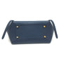 CELINE 176103ZVA.07DS Flap Belt Bag, Mini Bag, Semi-Shoulder Bag, Handbag, Calfskin, Women's, Deep Sea Blue, Navy