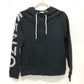 KENZO Sports Logo Sweat Blouson, logo print, zip-up hoodie, cotton, unisex, black