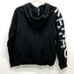 KENZO Sports Logo Sweat Blouson, logo print, zip-up hoodie, cotton, unisex, black