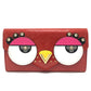 LOUIS VUITTON M90489 Monogram Vernis Portefeuille Sarah Bird Long Wallet, Women's, Cerise, Red